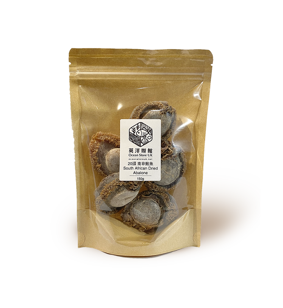 20頭 南非鮑魚 (150g)