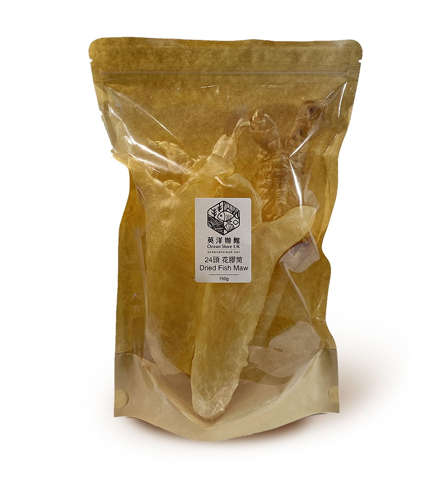24頭 花膠筒 (150g)