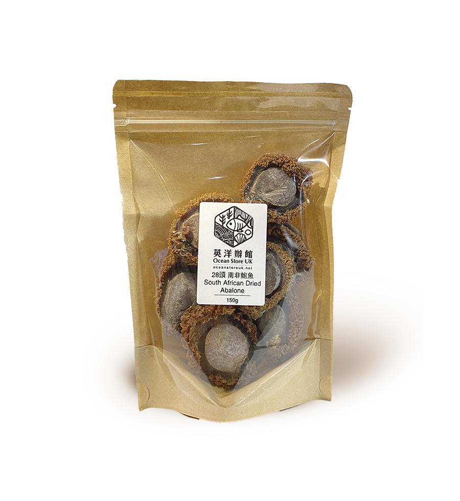 28頭 南非鮑魚 (150g)