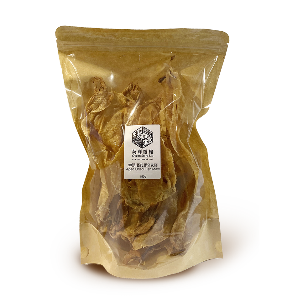 30頭 舊扎膠公花膠 (150g)